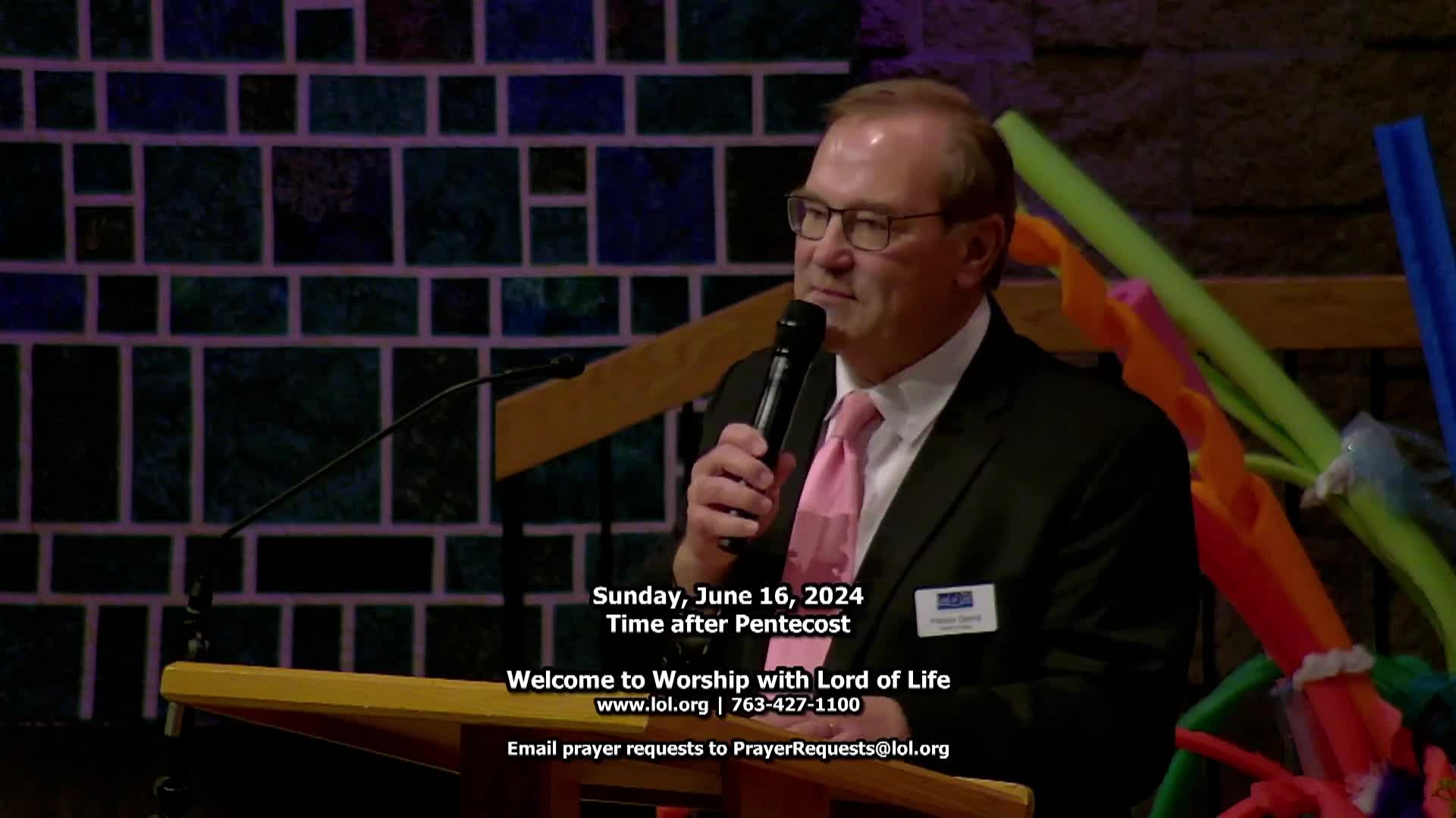 Thumbnail image for Lord of Life Church Service - 6/16/2024