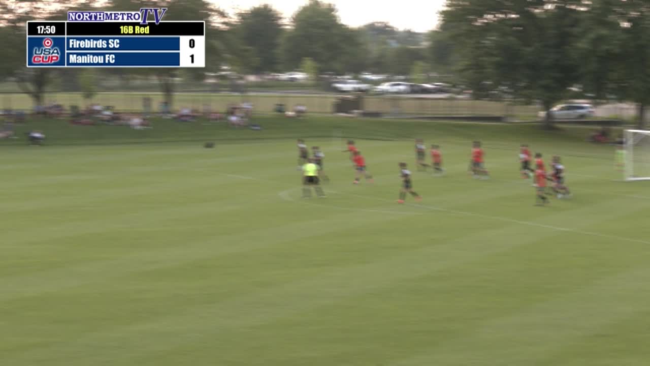 Thumbnail image for USA Cup Soccer Weekend Game 7: 16B Red - Manitou FCC Orange vs Firebirds SC Black