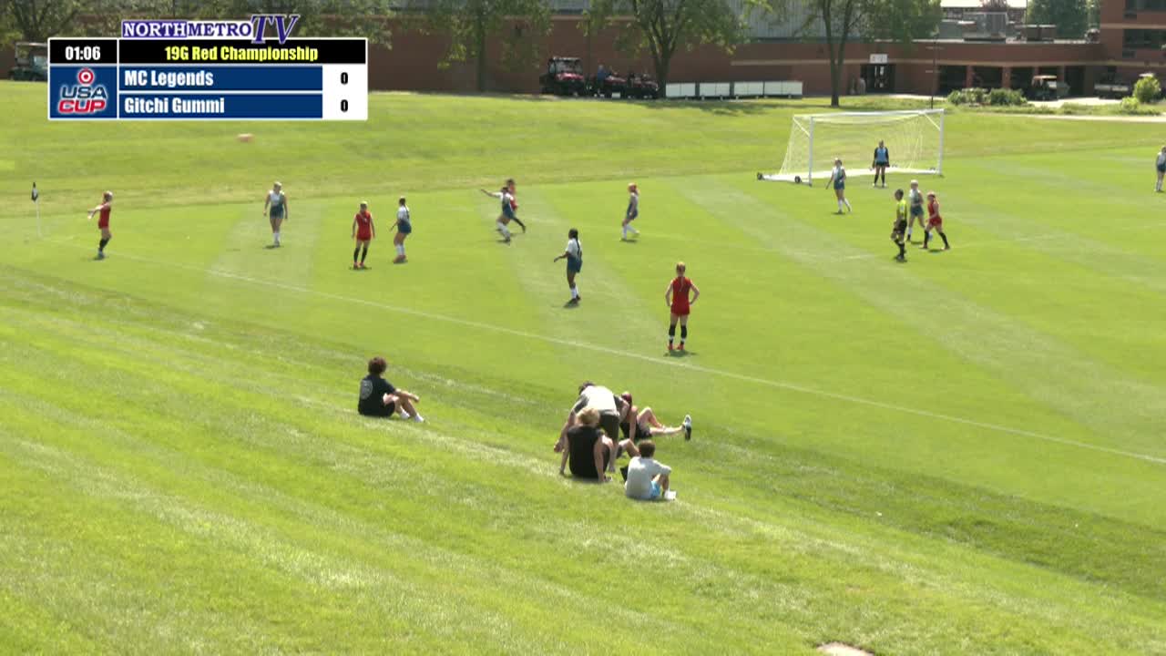 Thumbnail image for USA Cup Soccer Weekend Game 11: U19G Red Final - Gitchi Gummi vs MC Legends