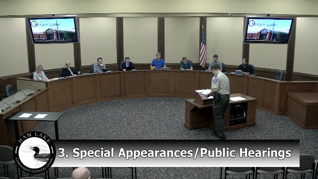 Thumbnail image for Ham Lake City Council Meeting 7/15/2024