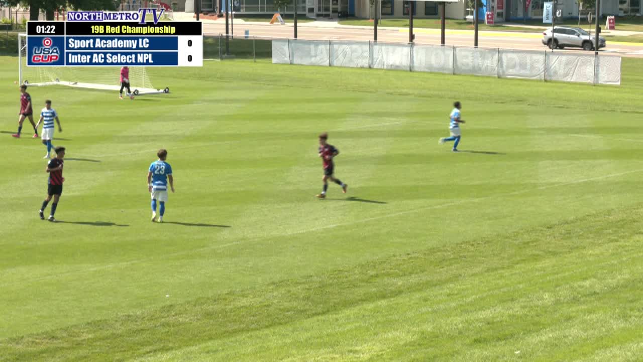 Thumbnail image for USA Cup Soccer Weekend Game 12: U19B Red Final - Inter AC Select NPL vs Sporting Academy LC