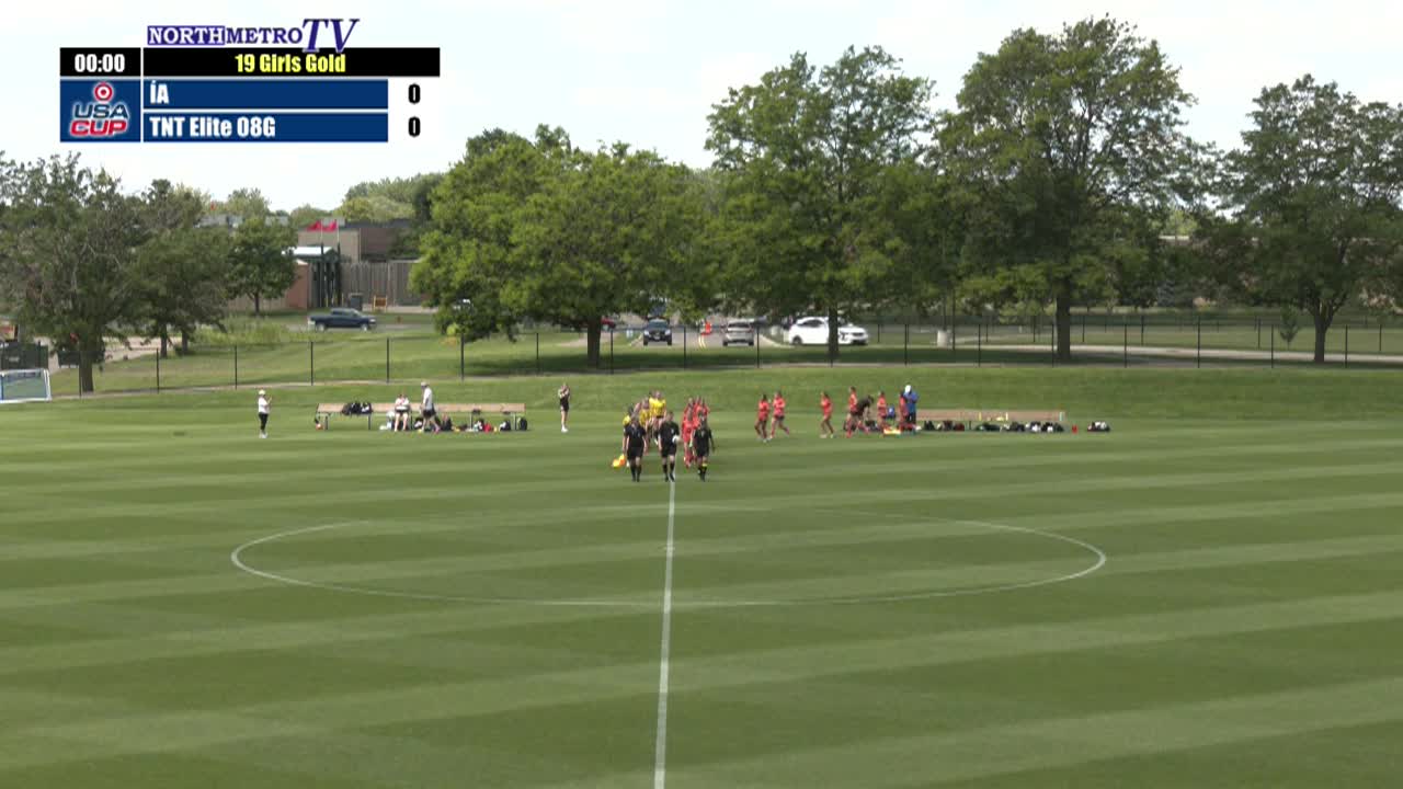 Thumbnail image for USA Cup Soccer Game 17: U16 Girls Gold - IA Iceland vs TNT Elite