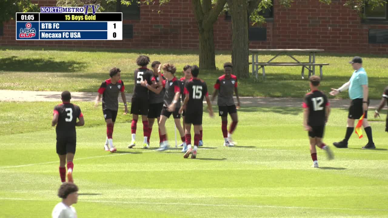 Thumbnail image for USA Cup Soccer Game 18: U15 Boys Gold - BTB FC 2009 vs. Necaxa FC USA 09B