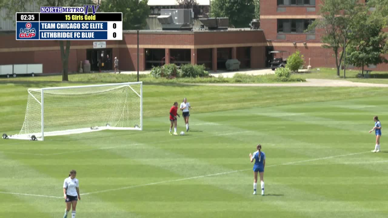 Thumbnail image for USA Cup Soccer Game 22: U15 Girls Gold - Lethbridge FC 09G Blue vs. Team Chicago SC 09G Elite