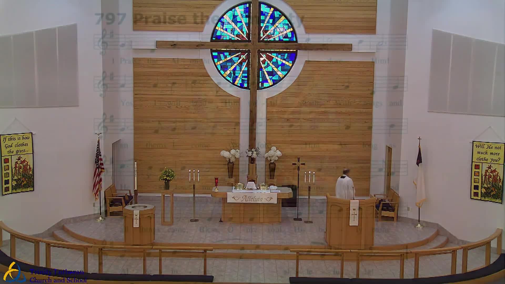 Thumbnail image for Trinity Lutheran Church Service 7/21/2024