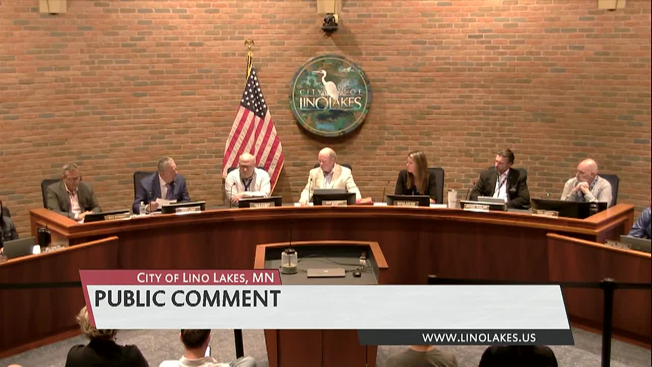 Thumbnail image for Lino Lakes City Council Meeting 8/12/2024