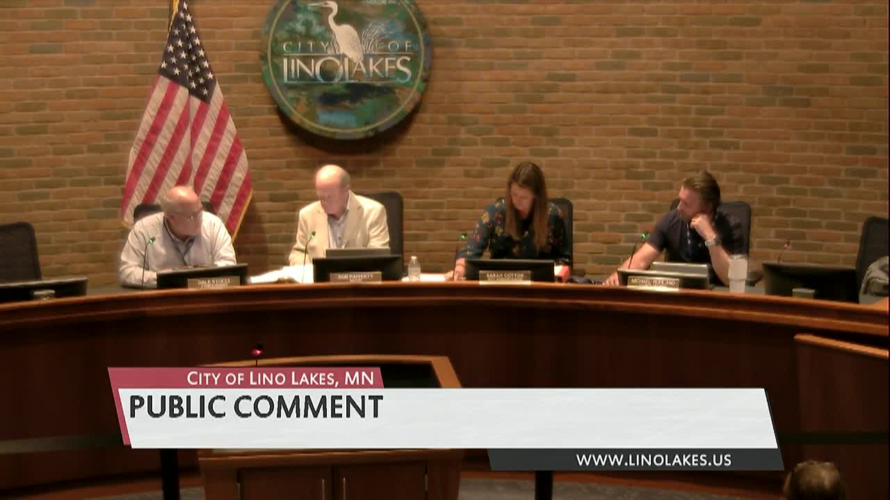 Thumbnail image for Lino Lakes City Council Meeting 9/9/2024