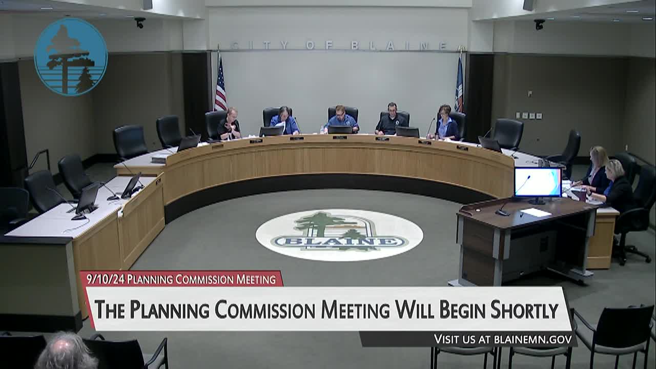 Thumbnail image for Blaine Planning Commission Meeting