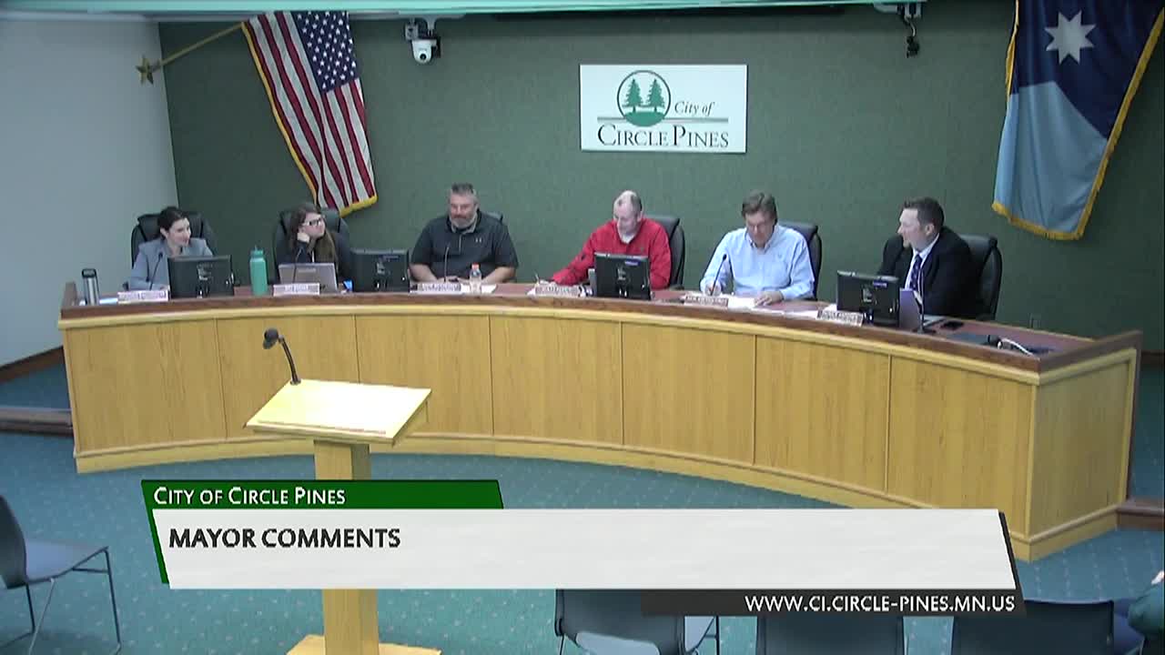 Circle Pines City Council Meeting - 9/24/2024