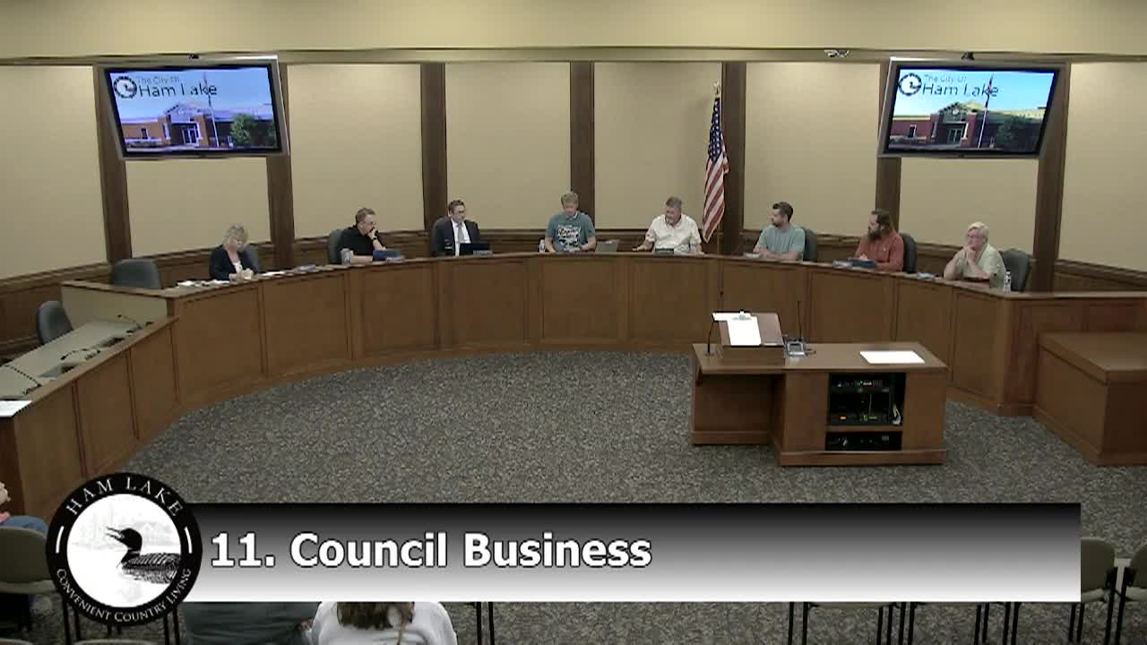 Thumbnail image for Ham Lake City Council Meeting 10/7/2024
