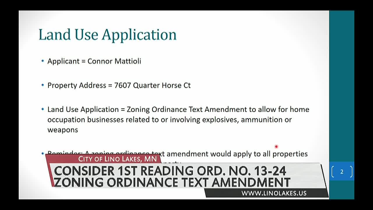 Thumbnail image for Lino Lakes City Council Meeting 10/14/2024