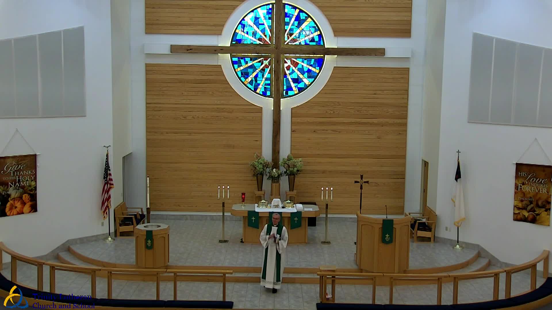 Trinity Lutheran Church Service 10/13/2024