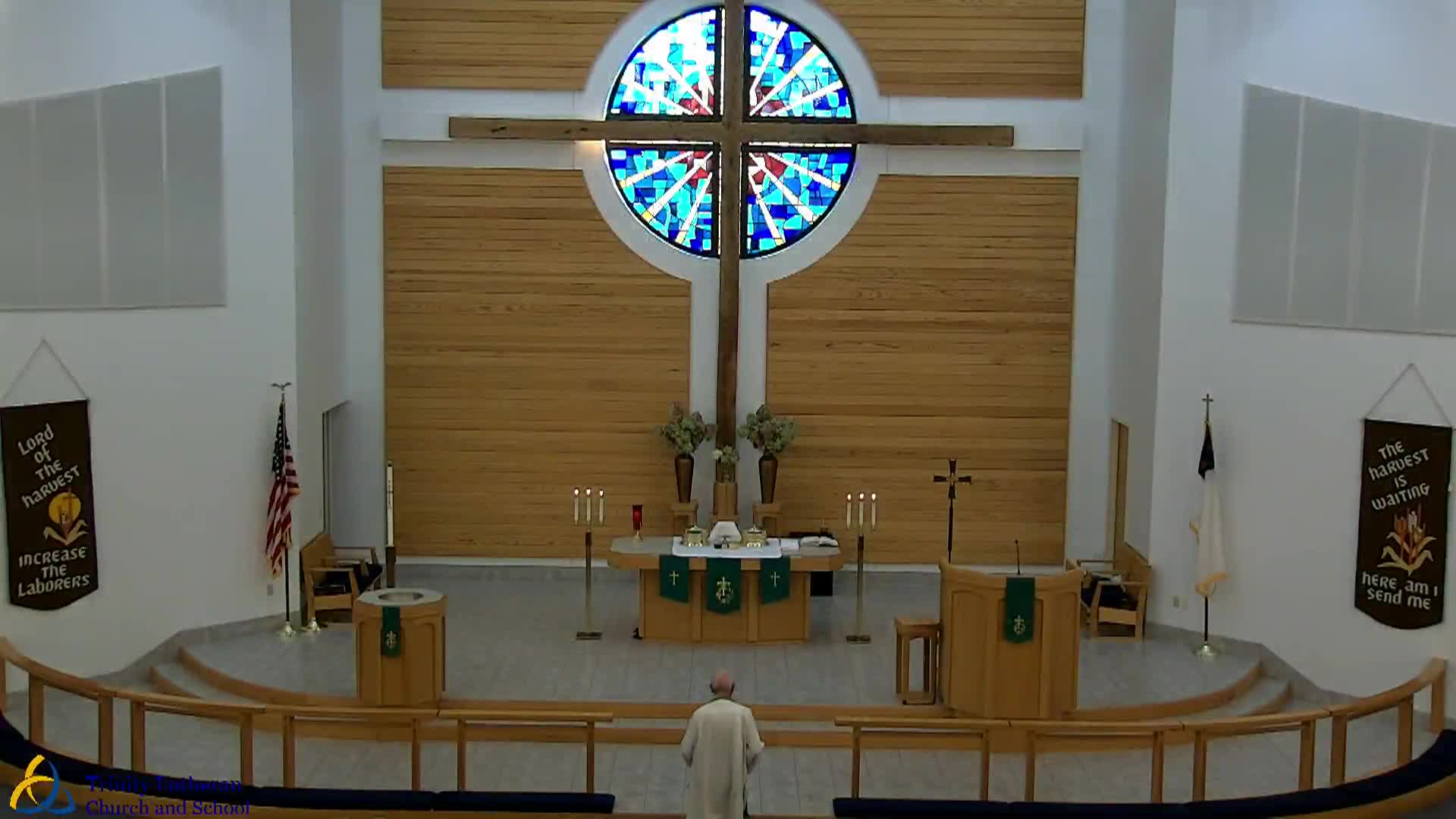Trinity Lutheran Church Service 10/20/2024