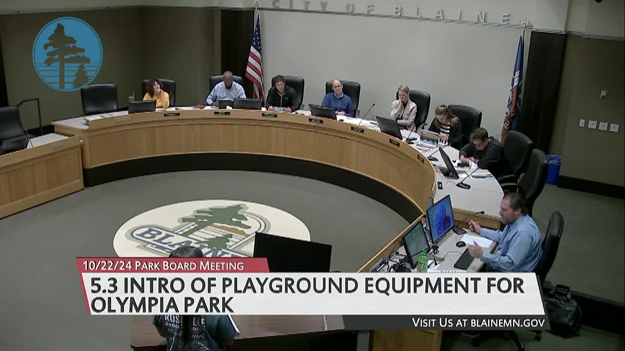 Thumbnail image for Blaine Park Board Meeting 10/22/2024
