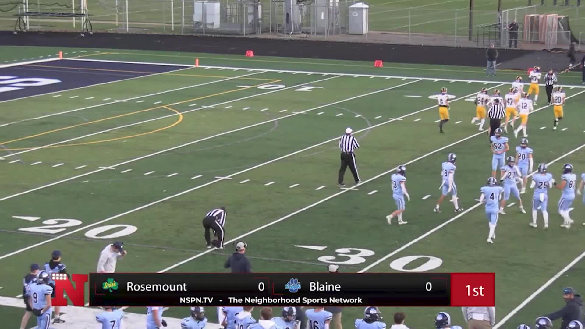 Thumbnail image for Football 6A 1st Round: Blaine vs. Rosemount