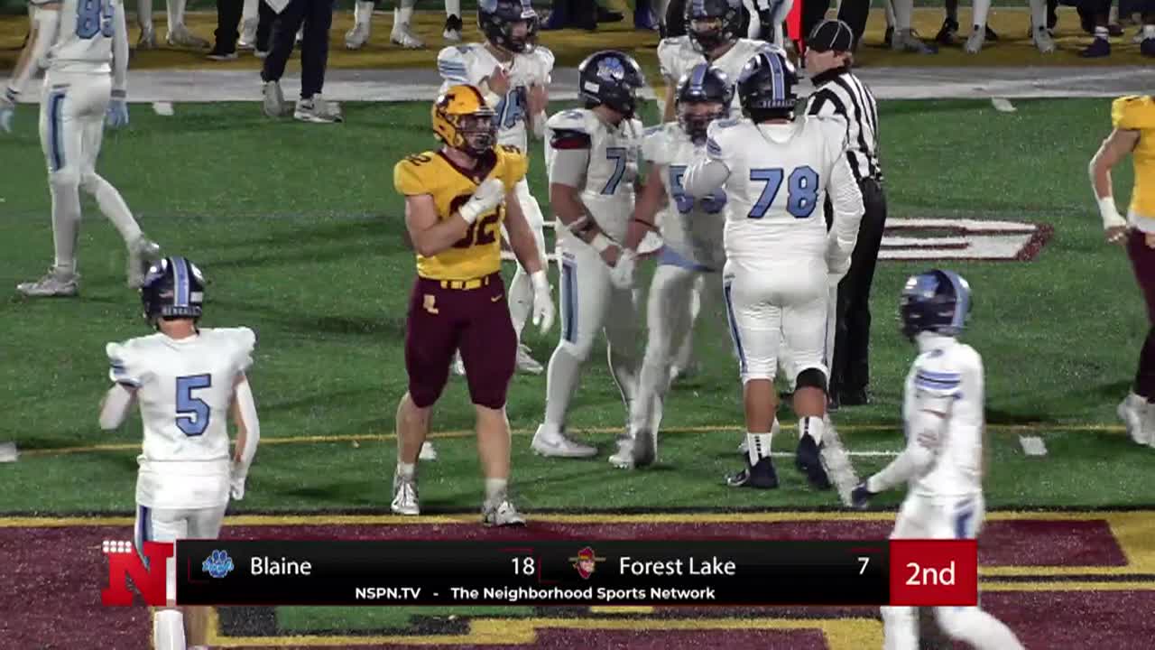 Thumbnail image for Football Section 5AAAAAA Final: Blaine at Forest Lake