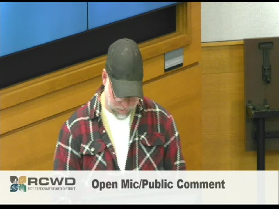 Rice Creek Watershed District Board Meeting - 11/13/2024