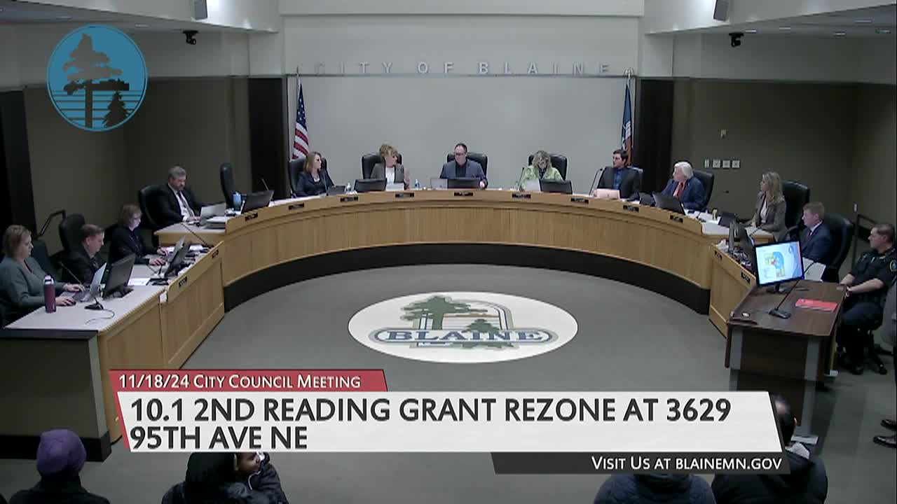 Thumbnail image for Blaine City Council Meeting 11/18/2024