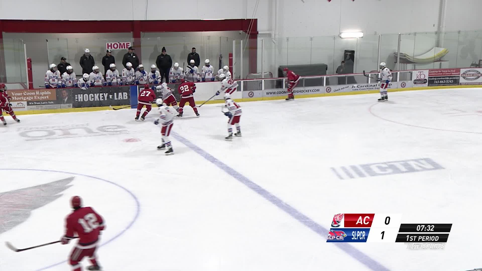 Thumbnail image for Boys Hockey: Spring Lake Park/Coon Rapids vs. Armstrong/Cooper
