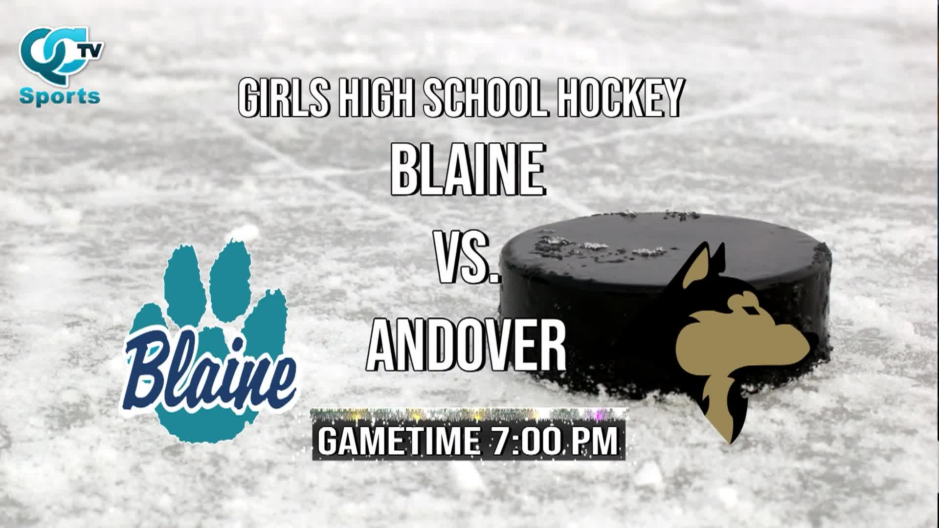 Thumbnail image for Girls Hockey: Blaine at Andover