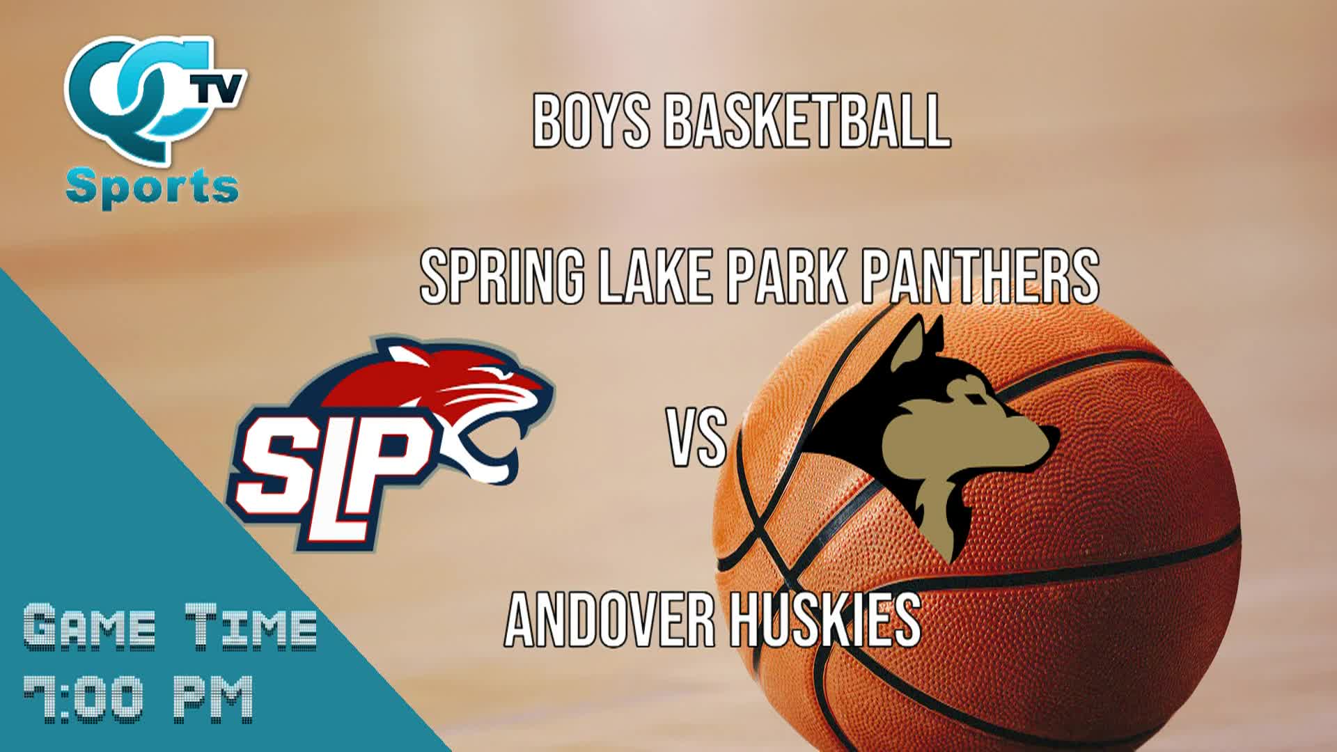Thumbnail image for  Boys Basketball: Spring Lake Park at Andover