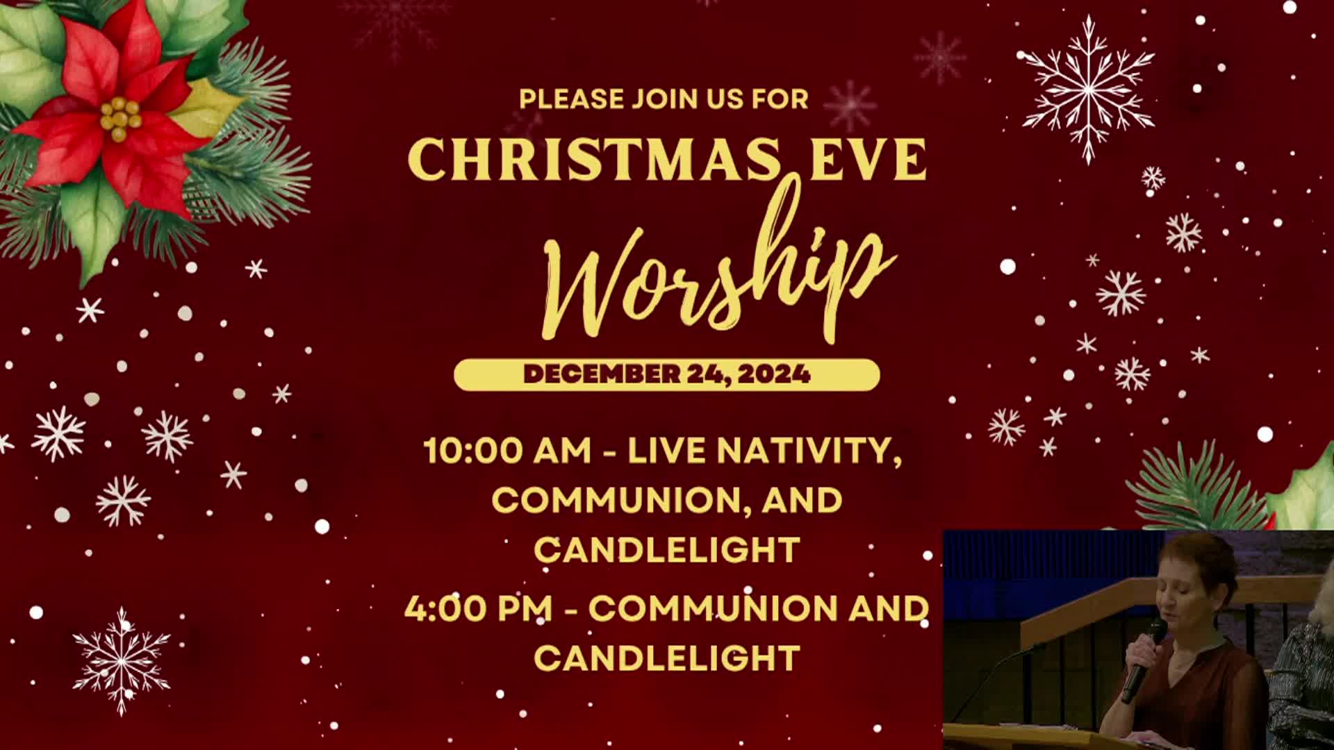 Lord of Life Church Service - 12/22/2024
