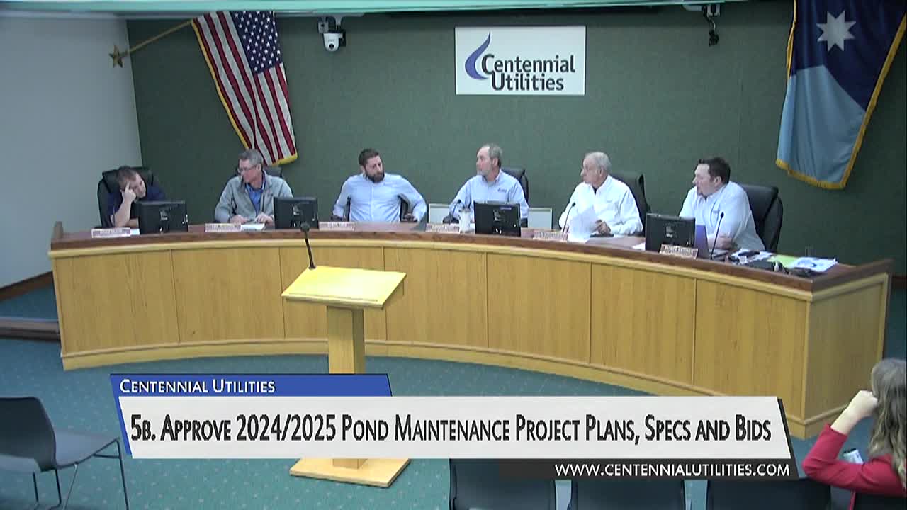 Circle Pines Utility Commission Meeting 12/23/2024