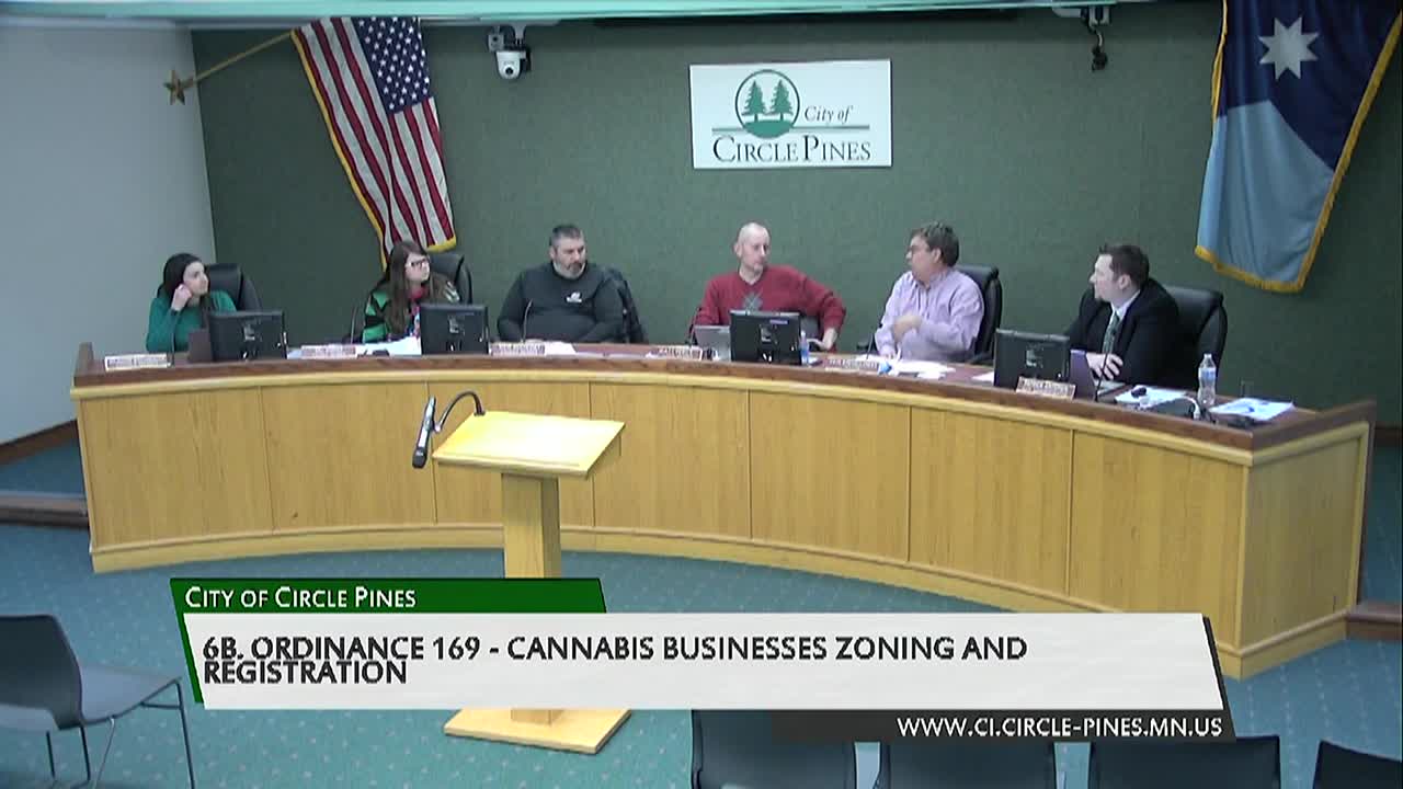 Circle Pines City Council Meeting 12/23/2024