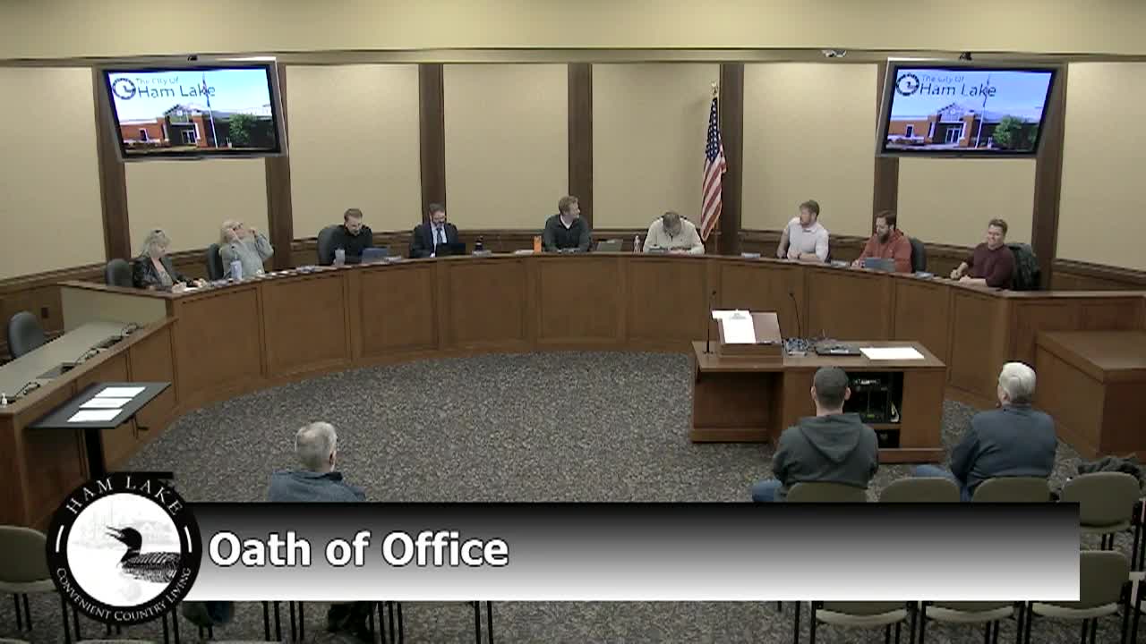 Thumbnail image for Ham Lake City Council Meeting 1/6/2025