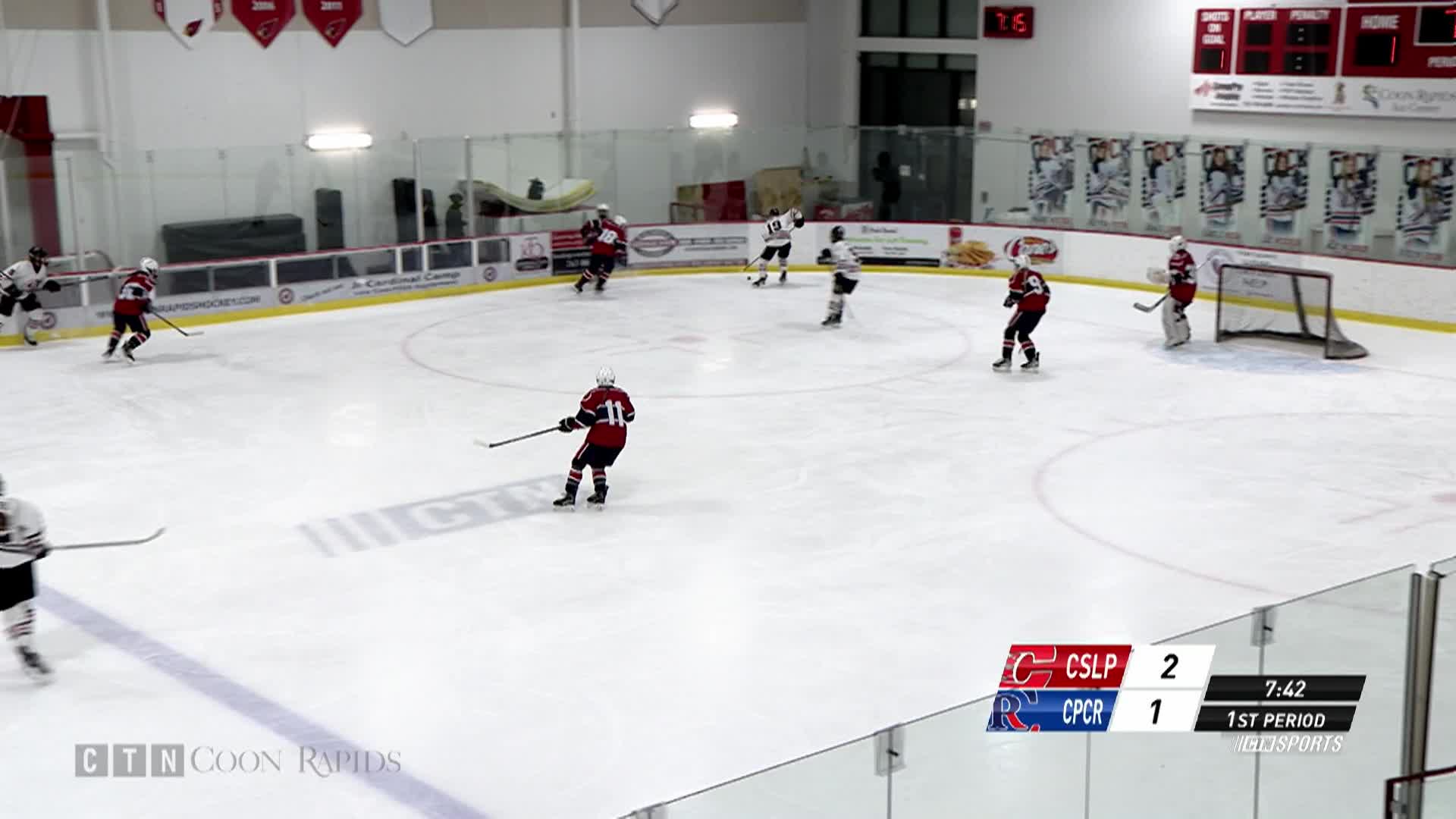Thumbnail image for Girls Hockey: Centennial/SLP vs. Champlin Park/Coon Rapids
