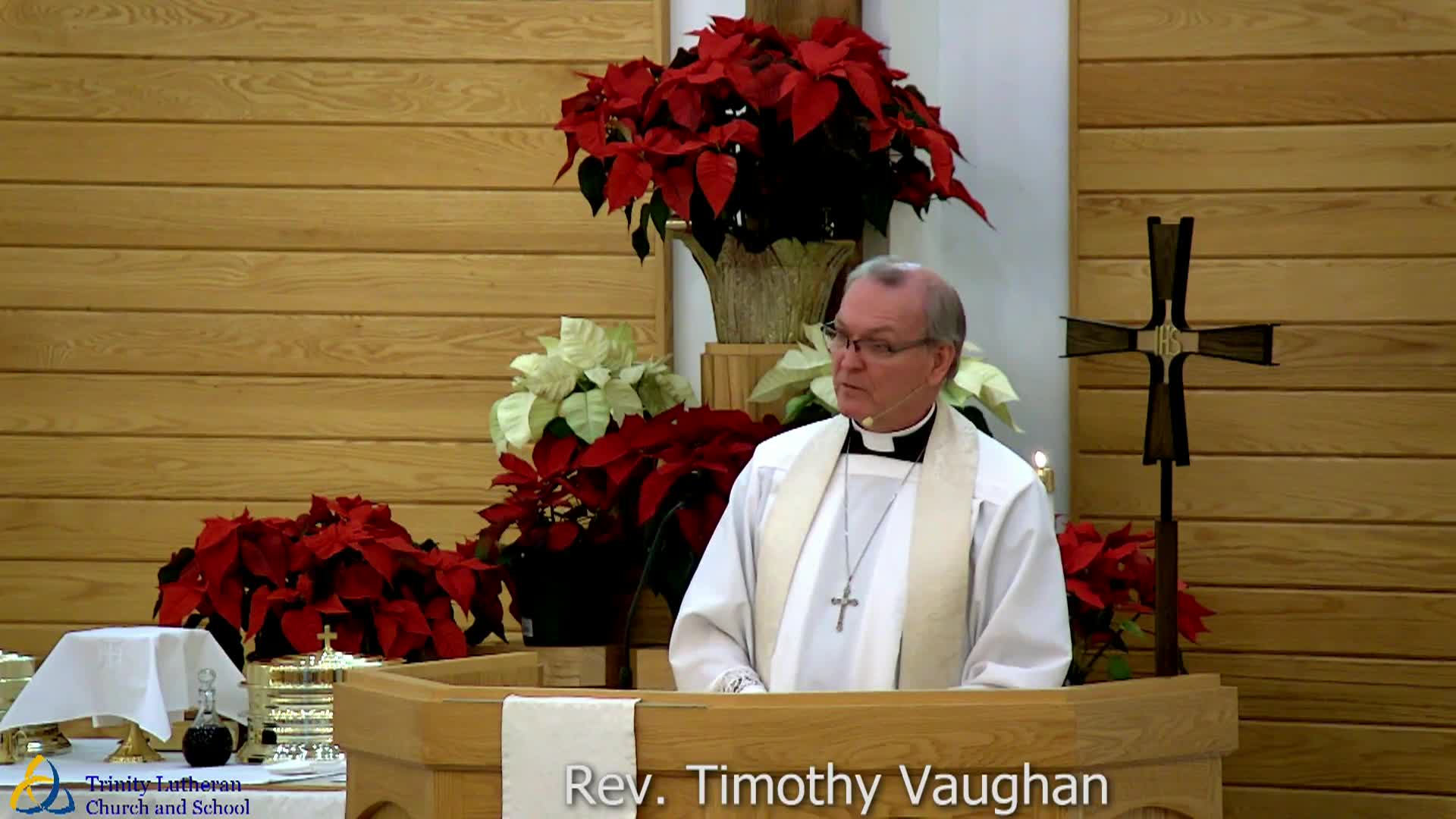 Trinity Lutheran Church Service 1/12/2025