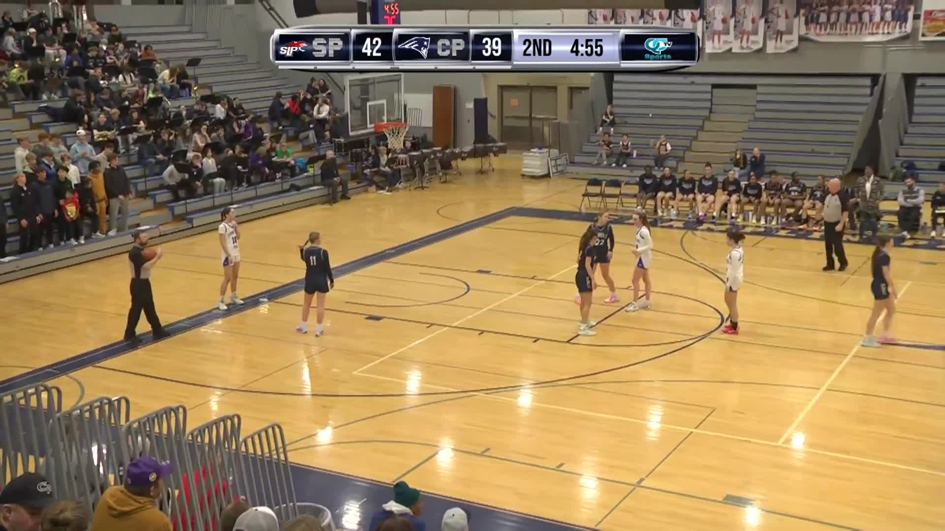 Thumbnail image for Girls Basketball: Spring Lake Park at Champlin Park