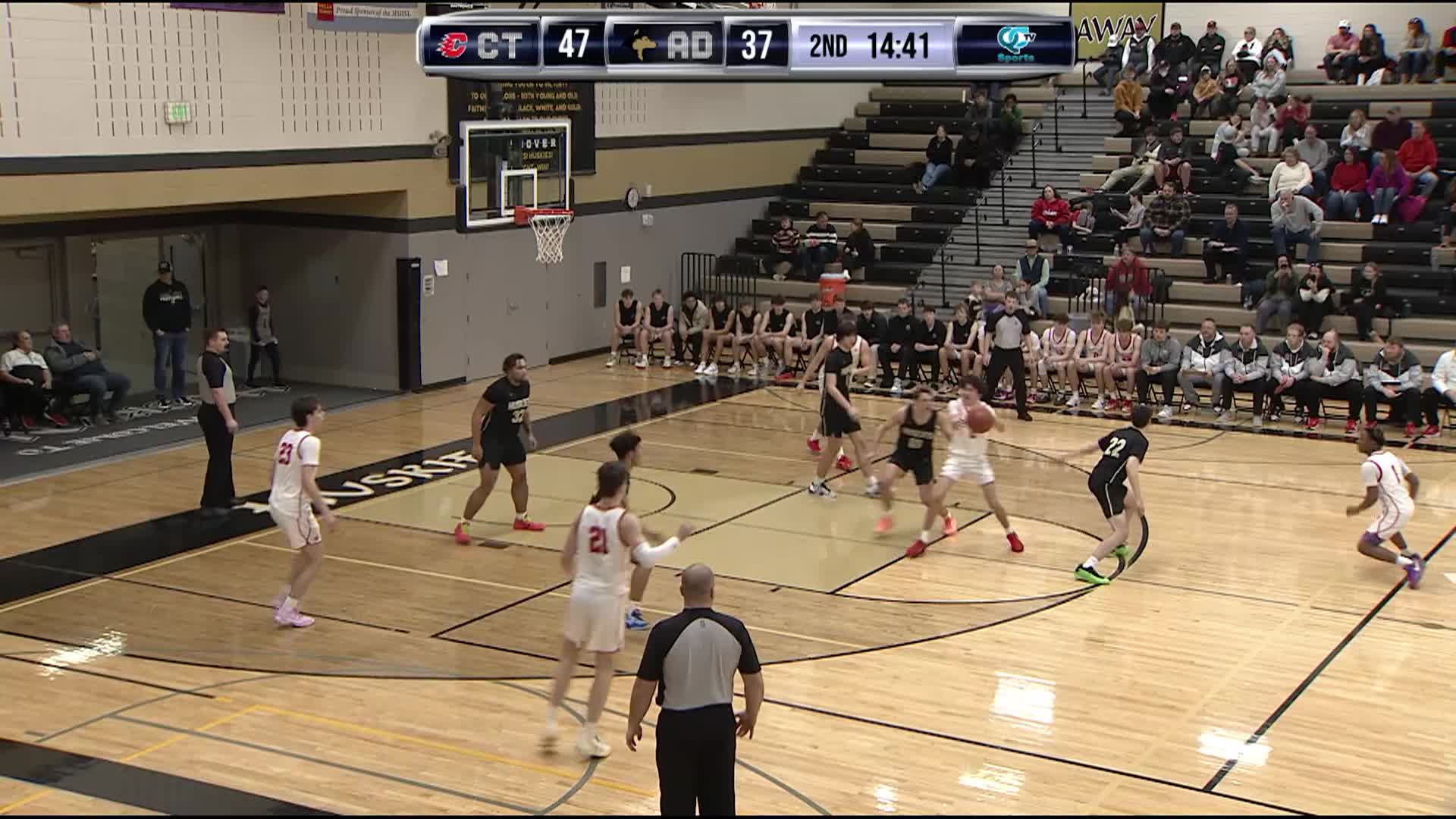 Boys Basketball: Centennial at Andover