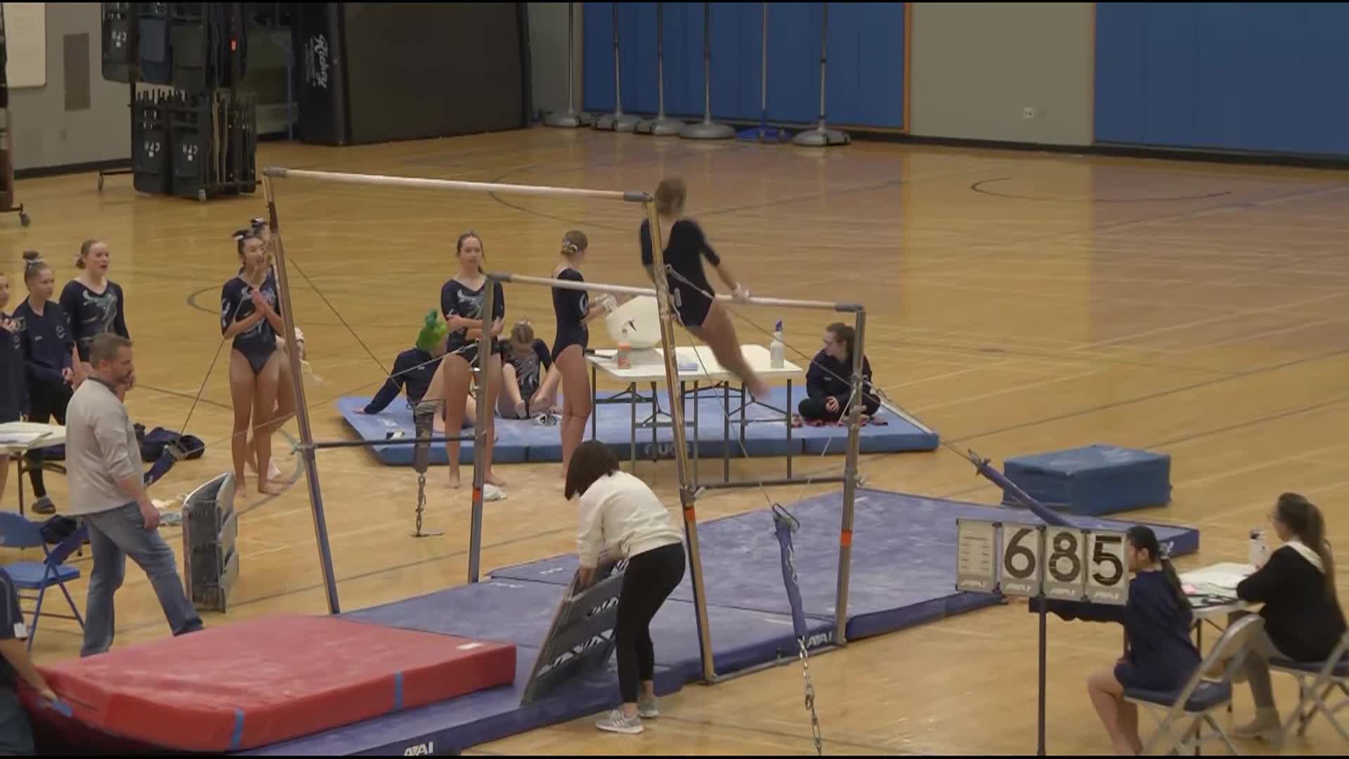 Thumbnail image for Gymnastics: Andover and Blaine at Champlin Park