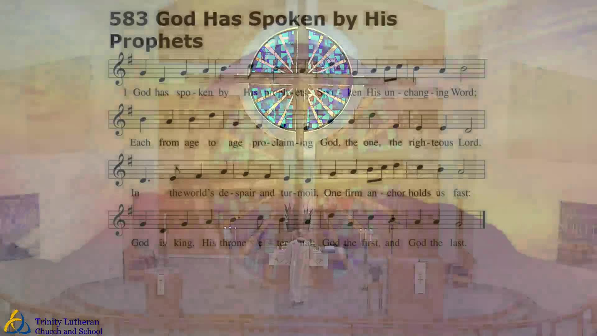 Trinity Lutheran Church Service 1/26/2025