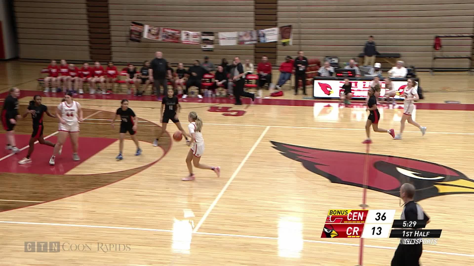 Thumbnail image for Girls Basketball: Centennial at Coon Rapids
