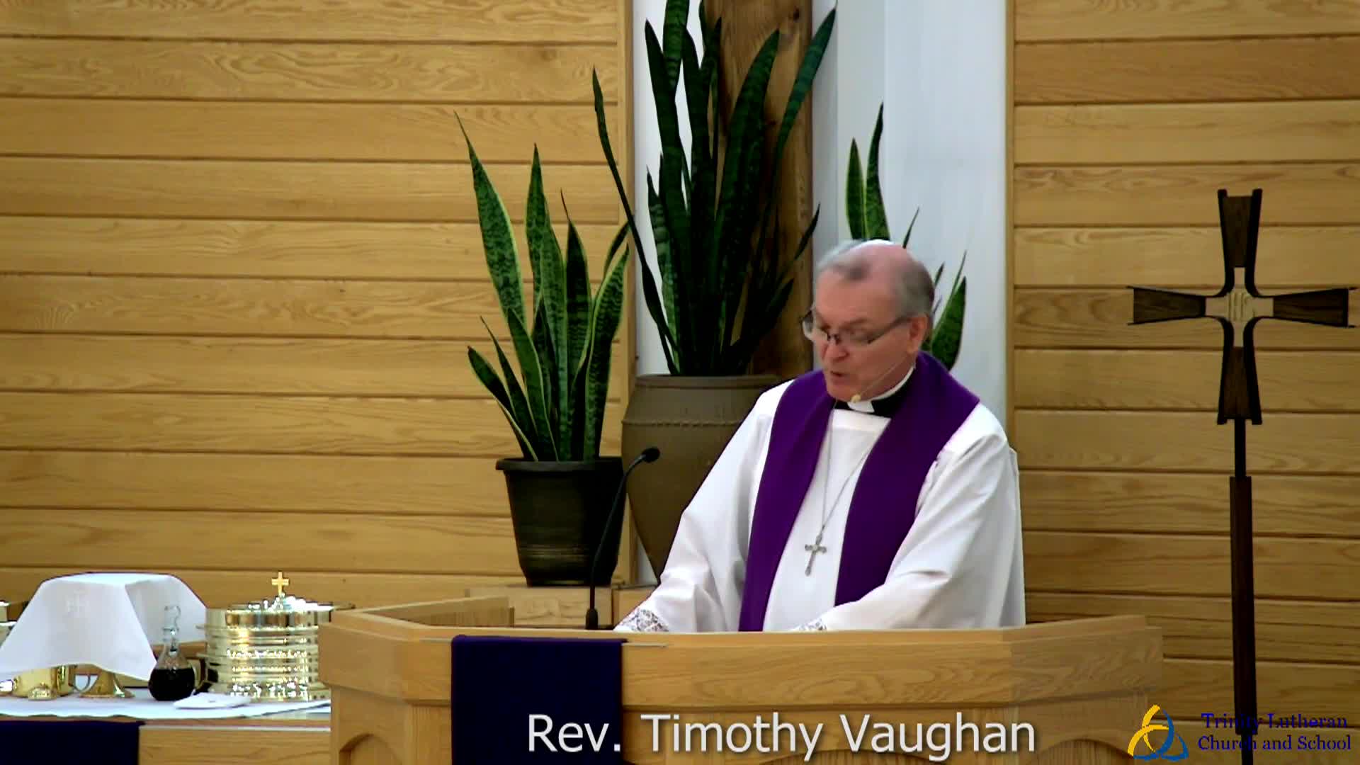 Trinity Lutheran Church Service 4/6/2025
