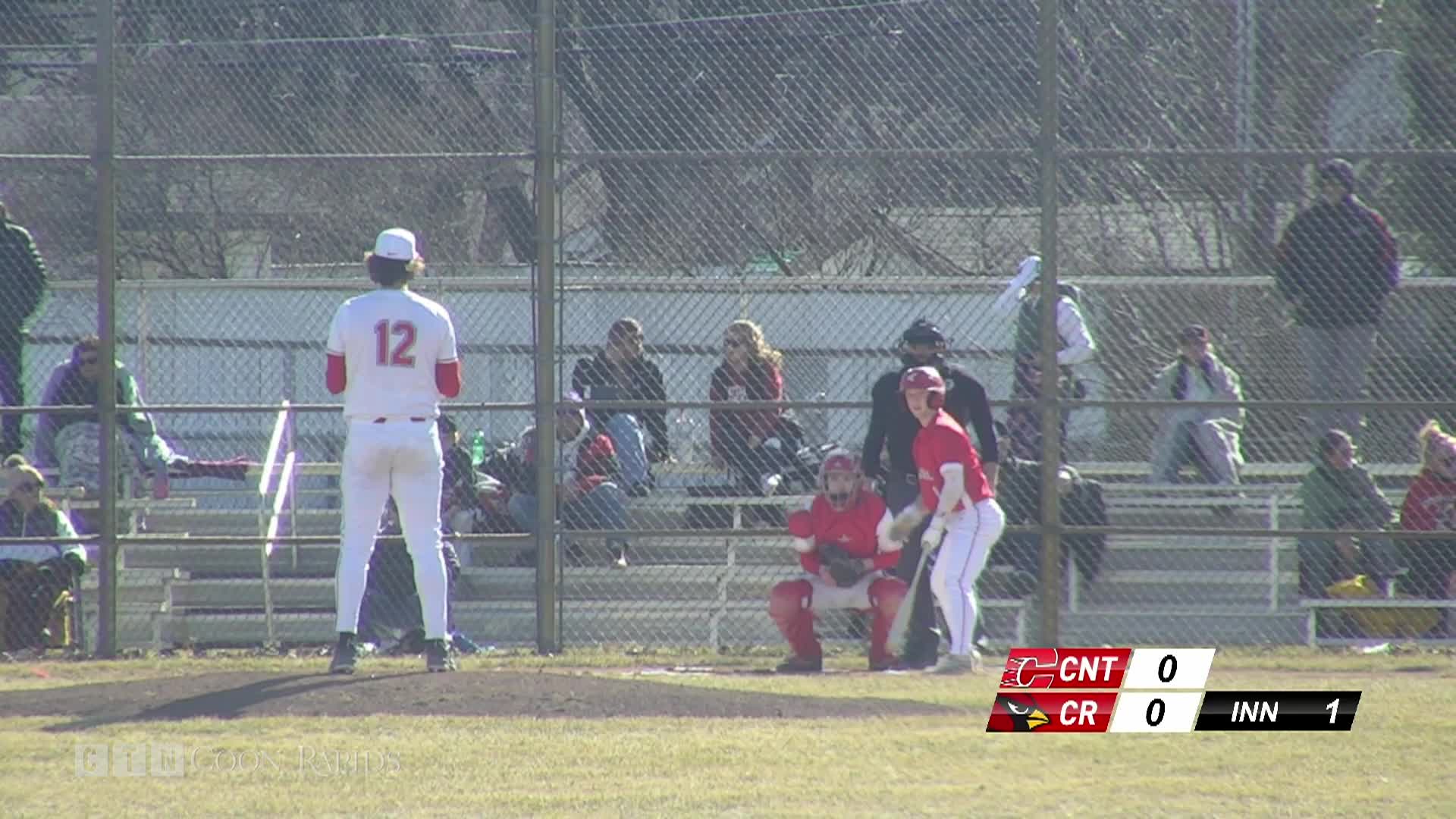 Baseball: Centennial at Coon Rapids