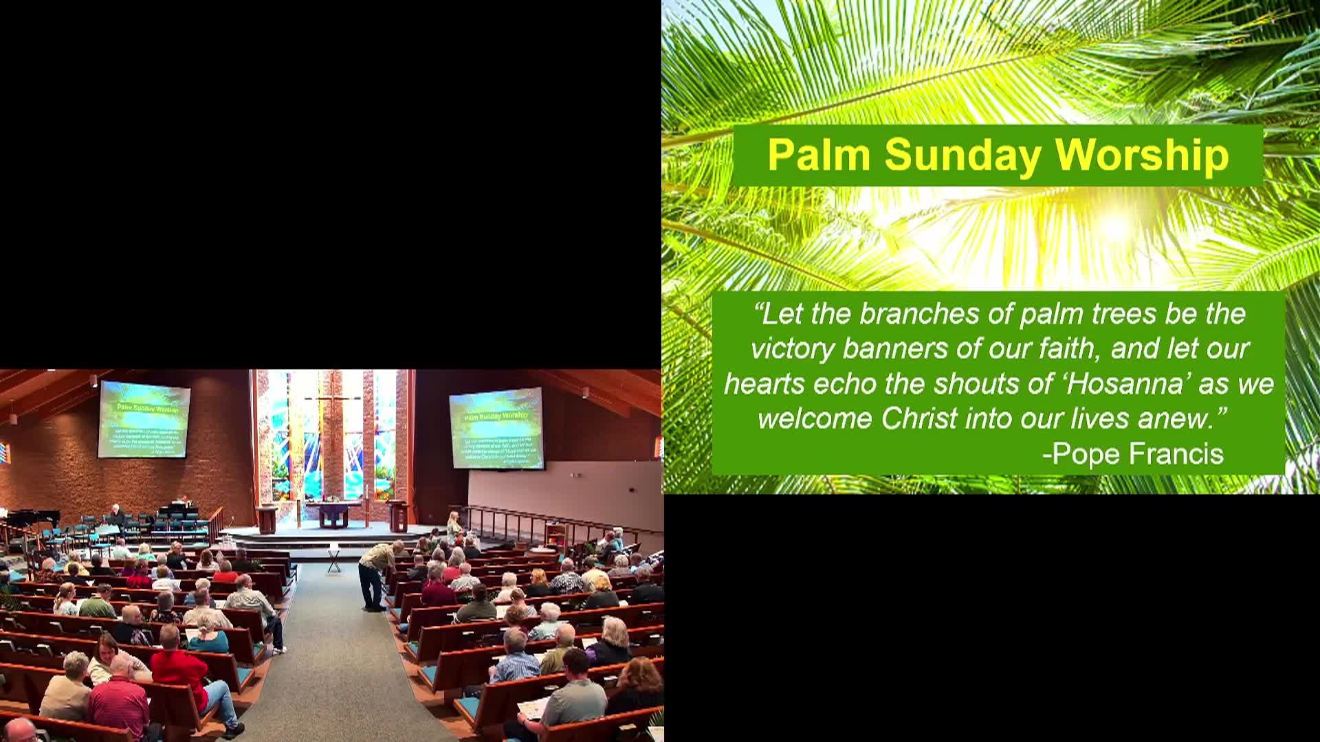 Glen Cary Lutheran Church Worship 4/13/2025
