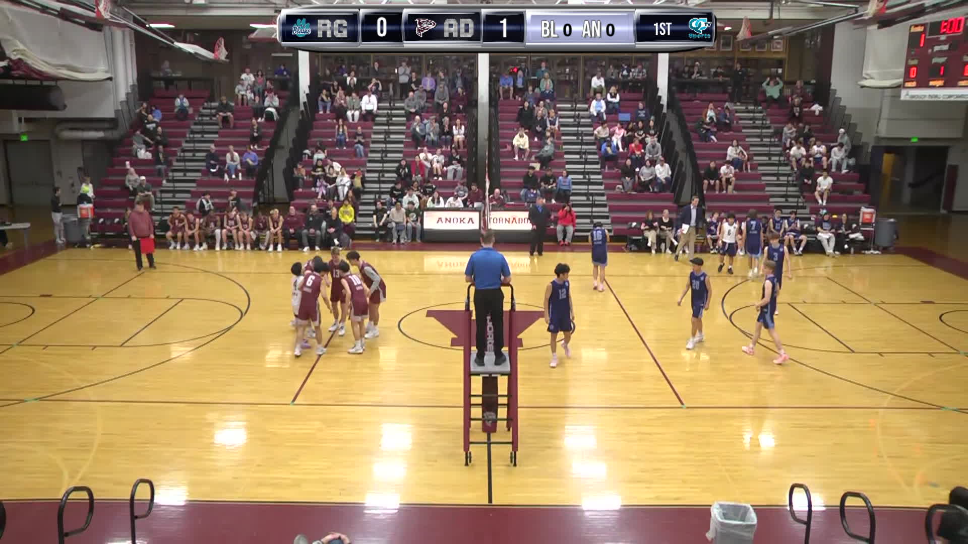 Boys Volleyball: Blaine at Anoka
