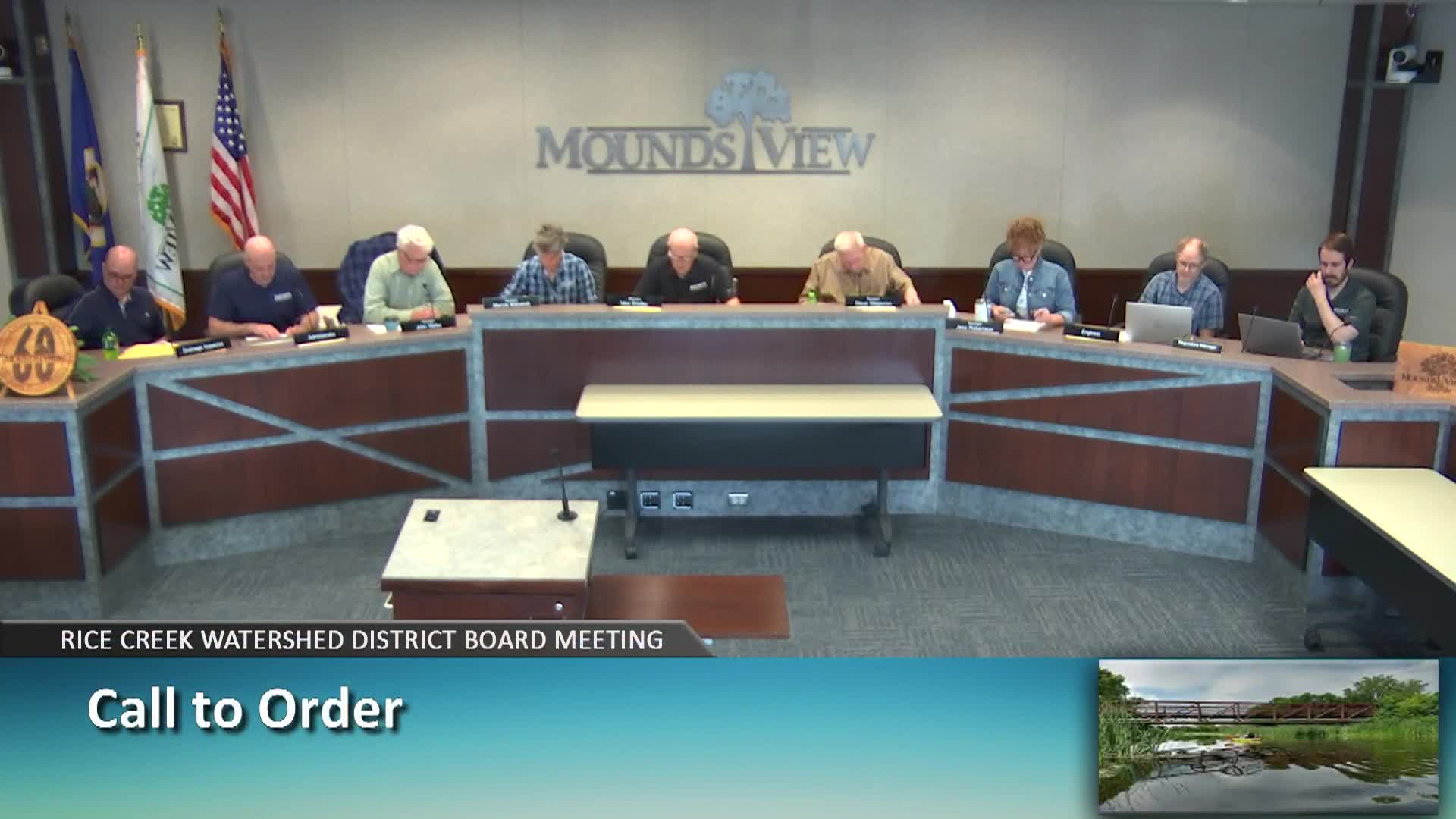 Rice Creek Watershed District Board Meeting - 5/14/2025