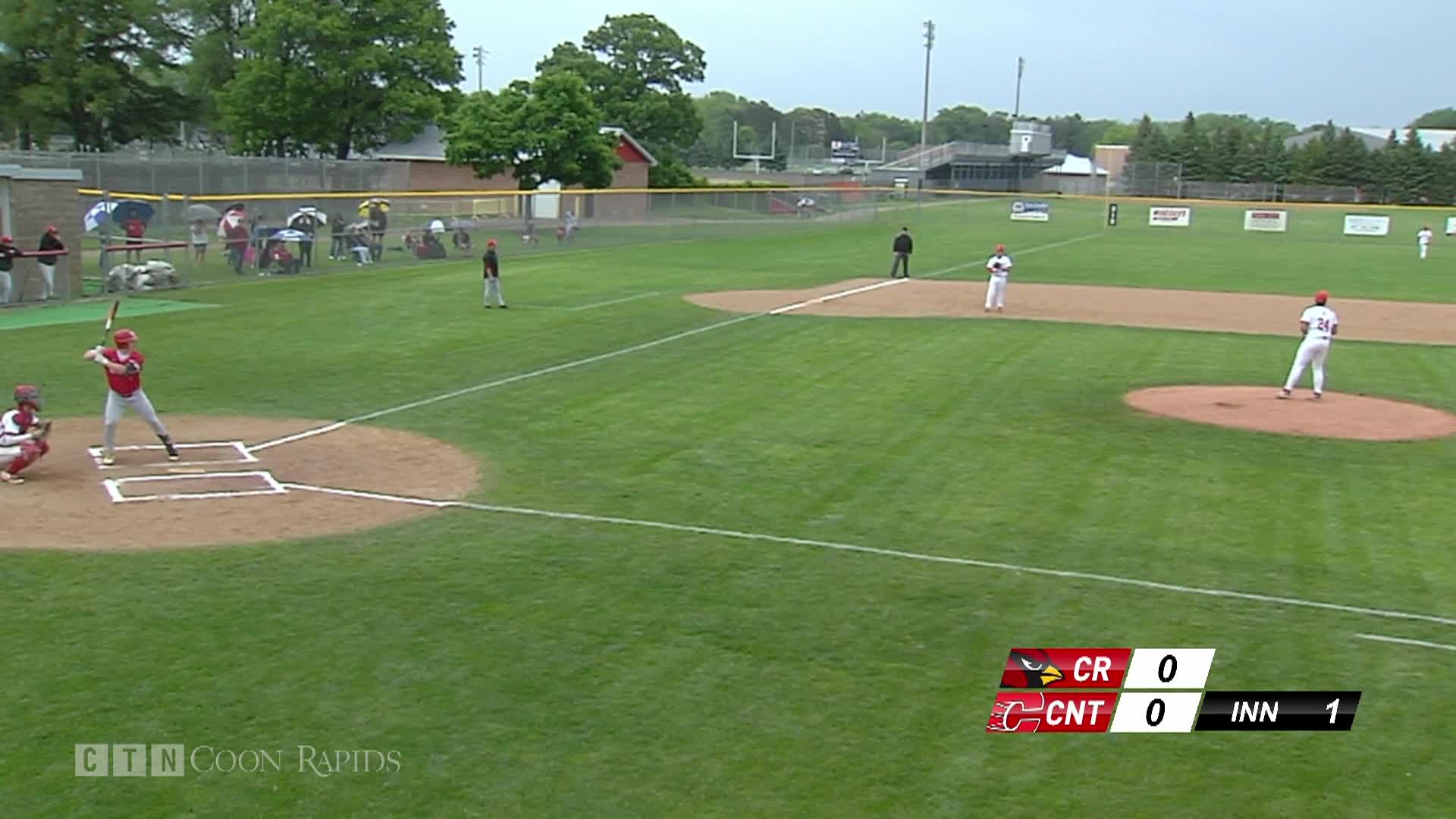 Baseball 7AAAA Elimination Bracket 1: Coon Rapids at Centennial