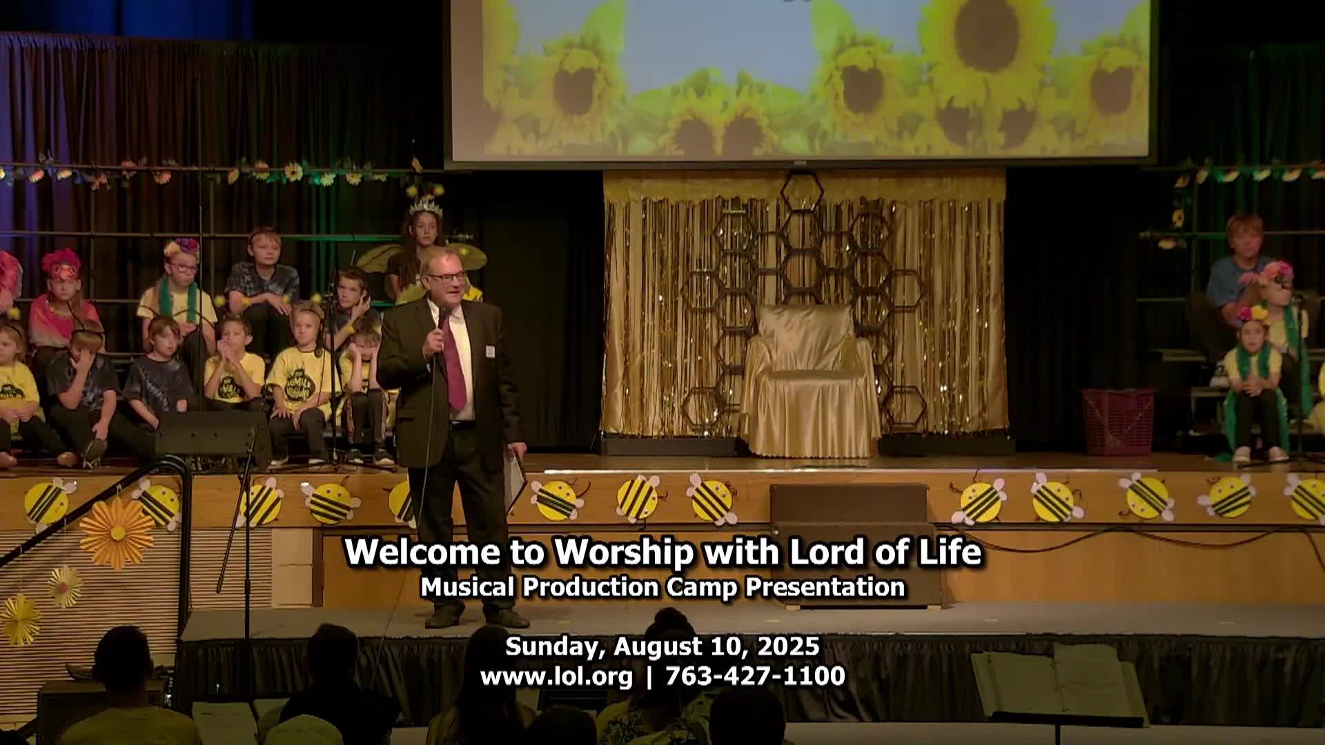 Thumbnail image for Lord of Life Church Service - 8/10/2025