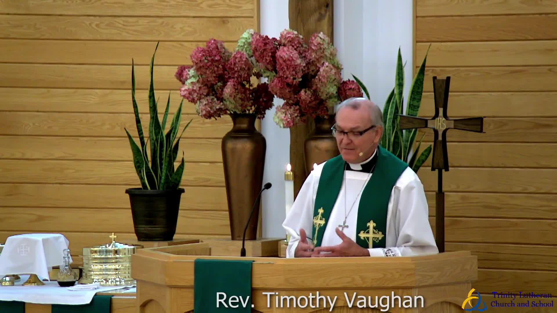Thumbnail image for Trinity Lutheran Church Service 8/31/2025