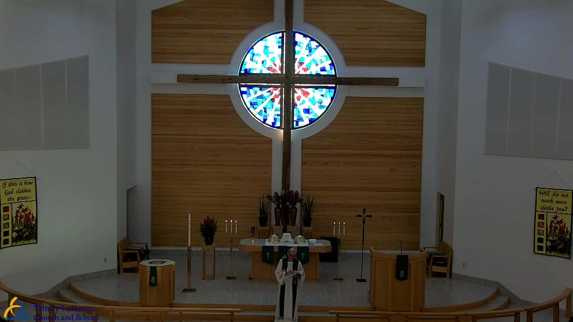 Thumbnail image for Trinity Lutheran Church Service 9/07/2025