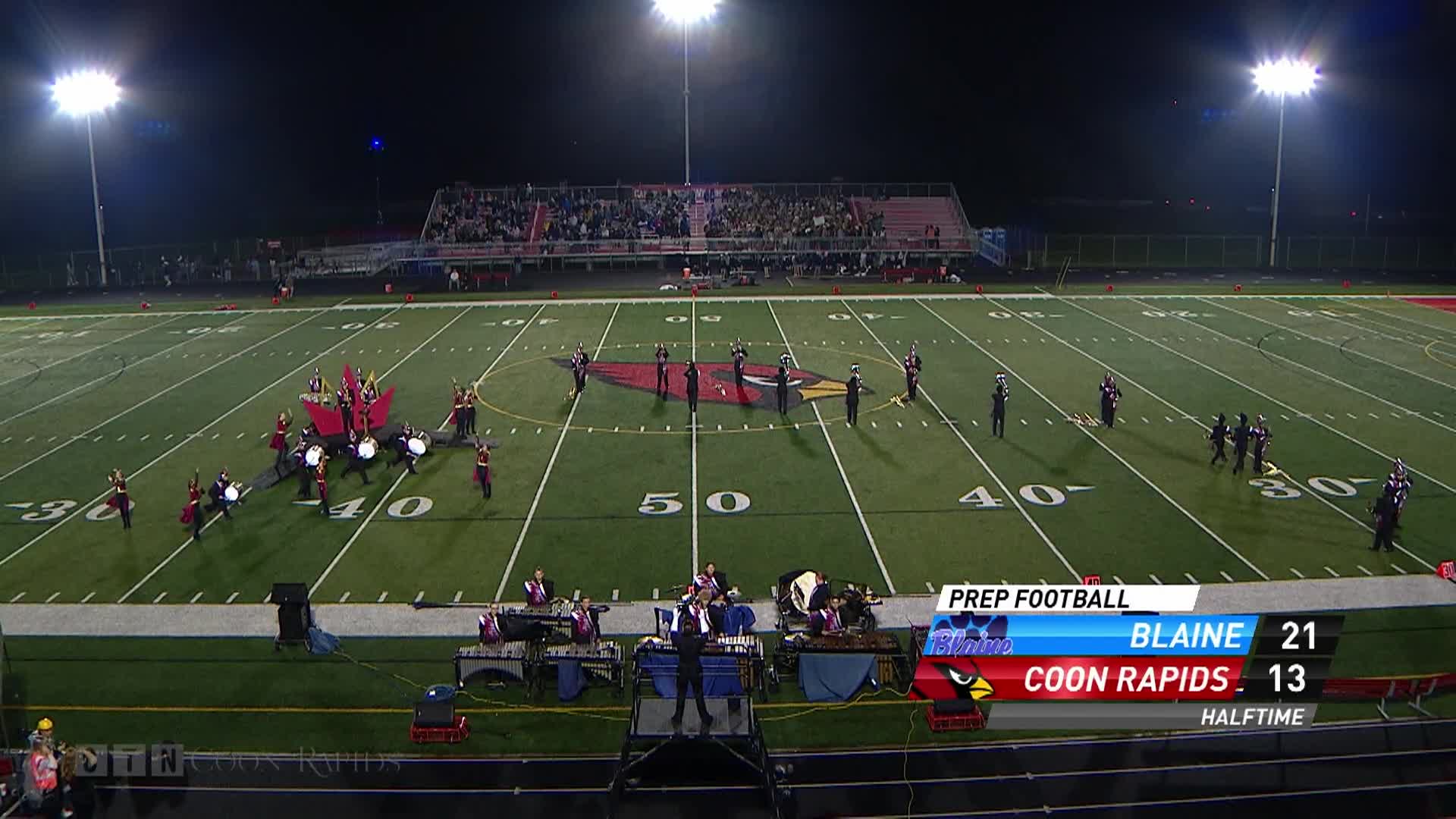 Thumbnail image for Football: Blaine at Coon Rapids