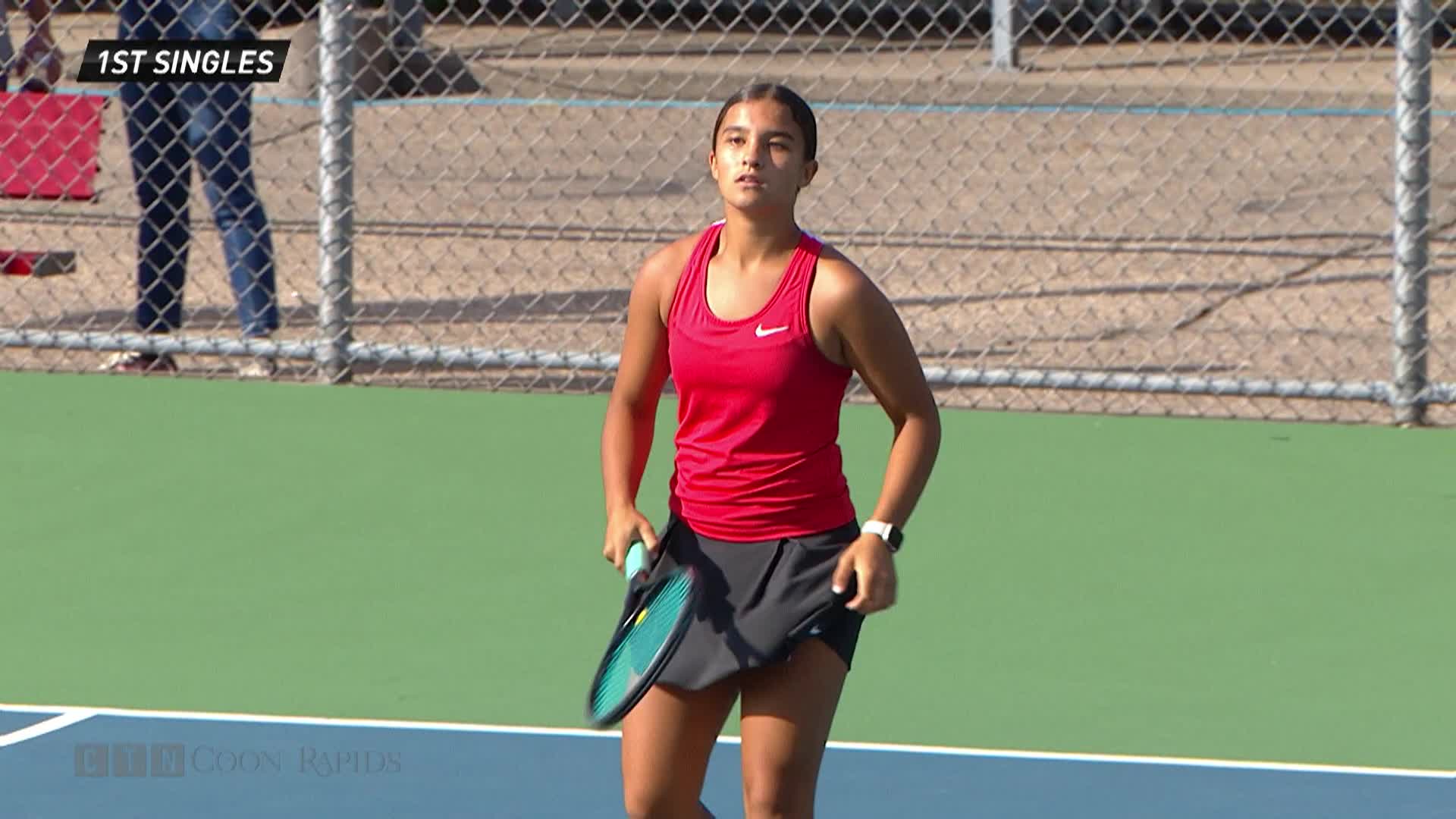 Thumbnail image for Girls Tennis: Spring Lake Park at Coon Rapids