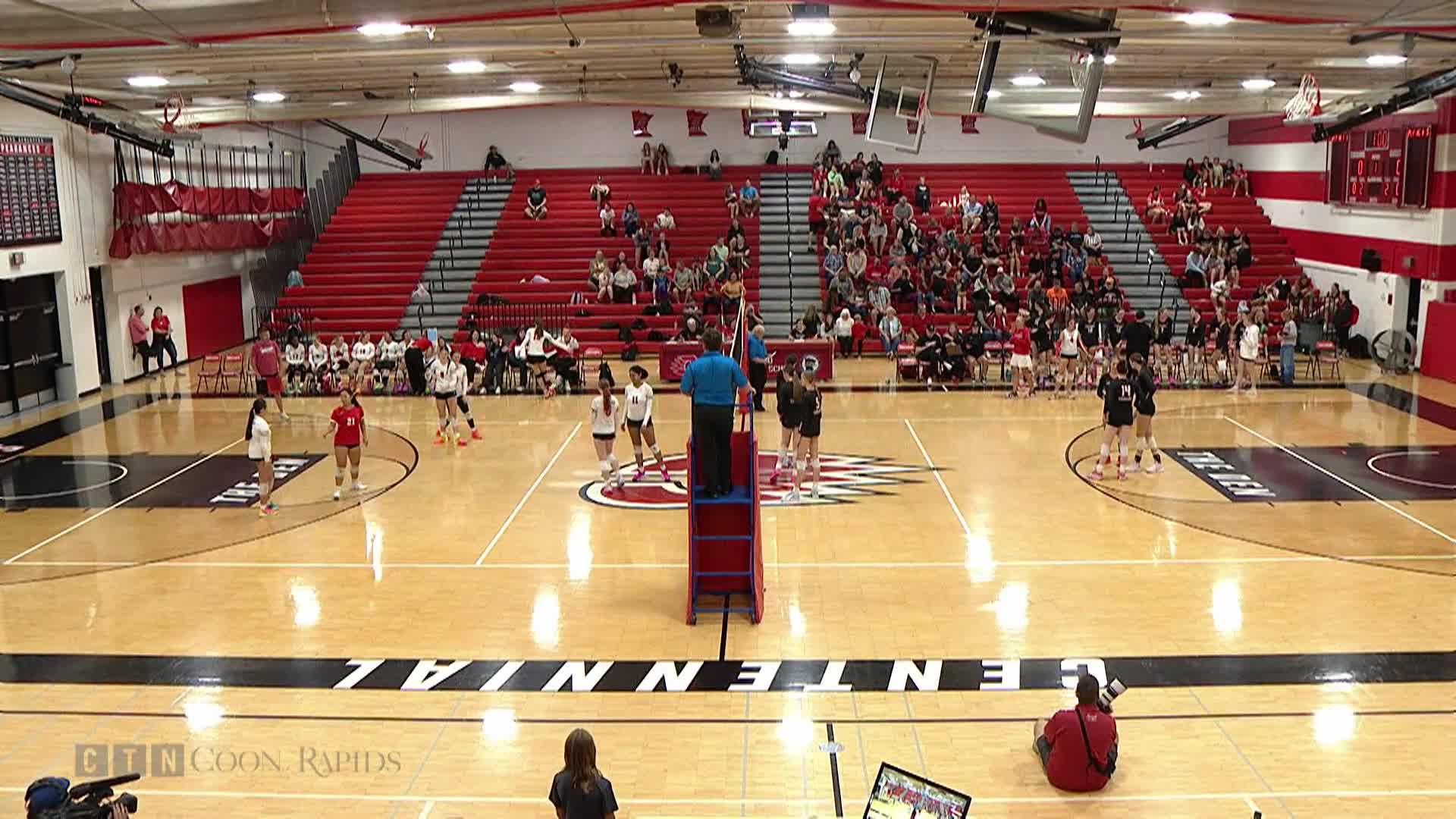 Volleyball: Coon Rapids at Centennial