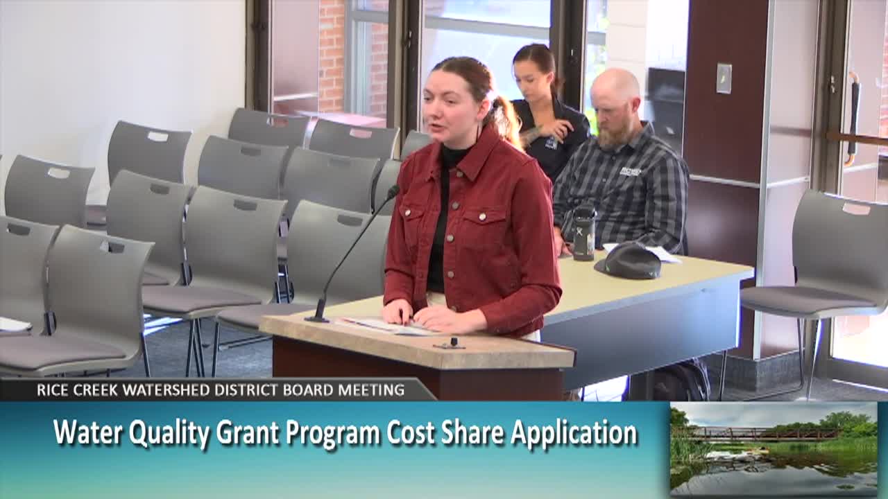 Rice Creek Watershed District Board Meeting - 10/08/2025