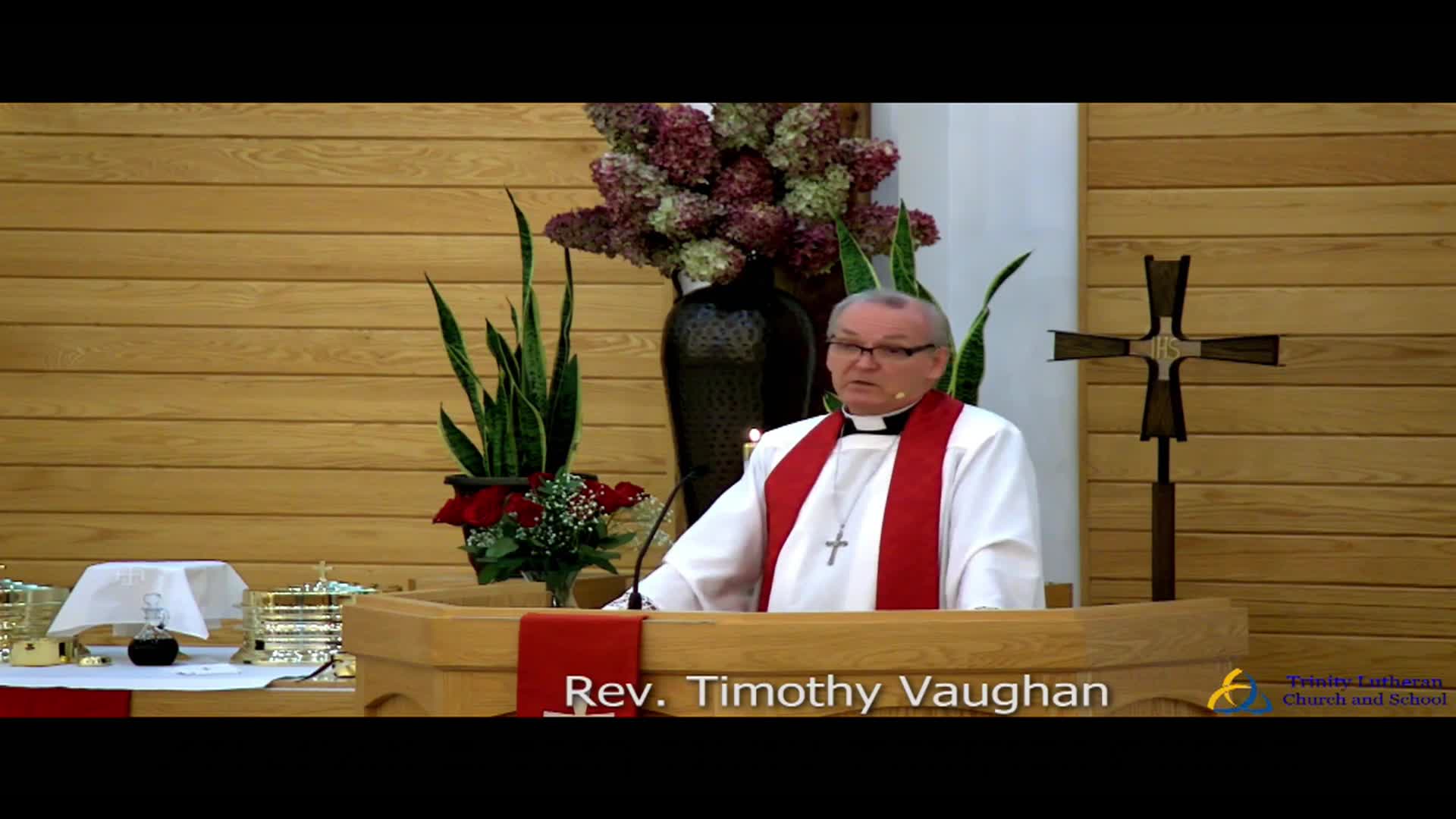 Trinity Lutheran Church Service 10/26/2025